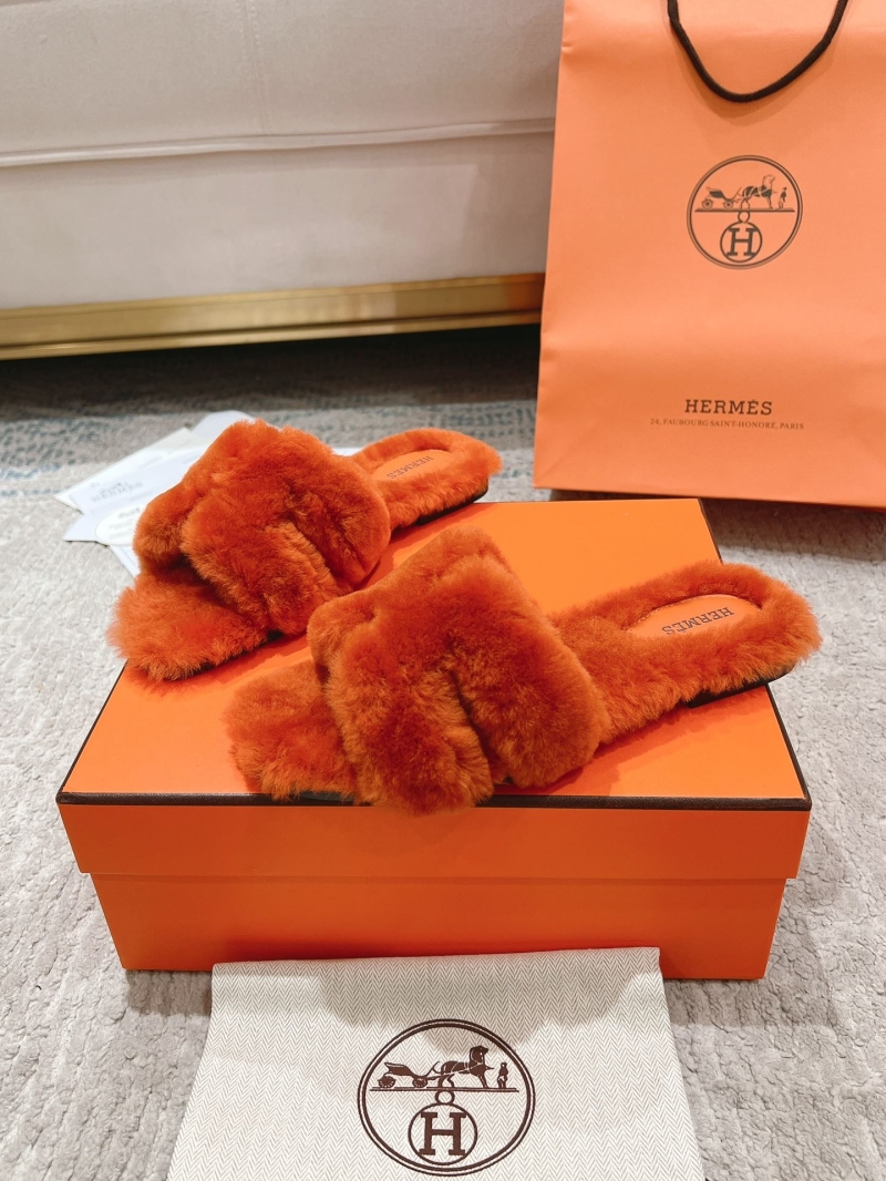 Hermes Slippers